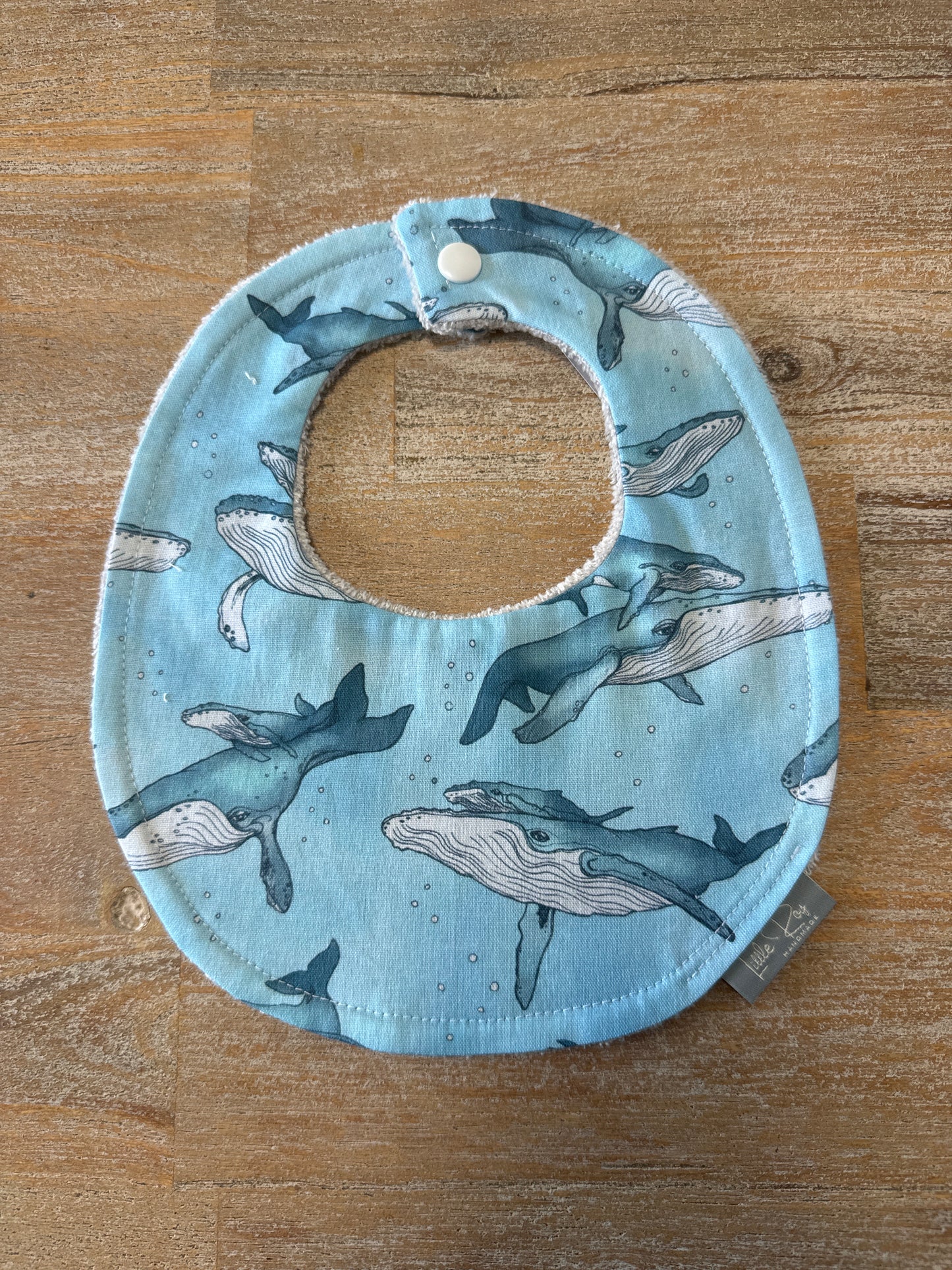 Whales Bib