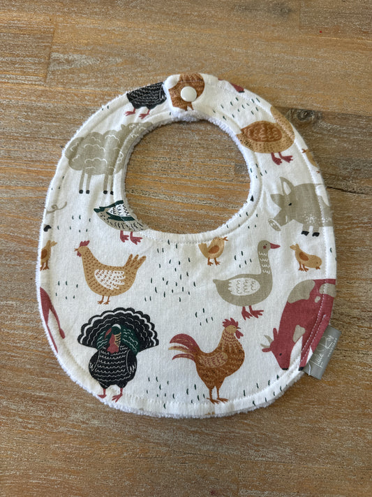 Farm Animals Bib